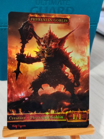 Foil Phyrexian Goblin #9 AI ART